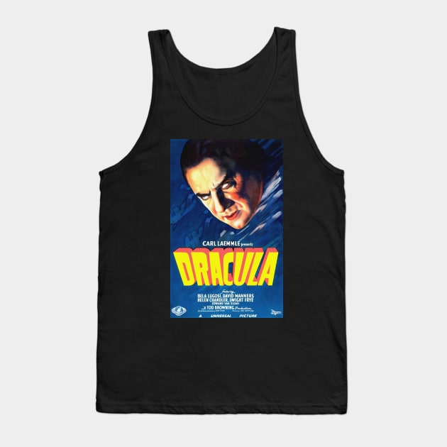 Dracula Bela Lugosi Tank Top by ZippyFraggle1